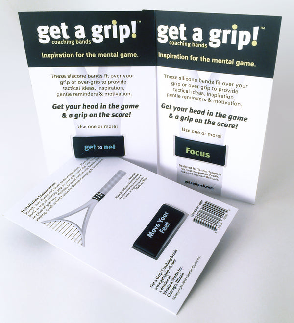 Tennis Grip bands – Get a Grip! Coaching Bands